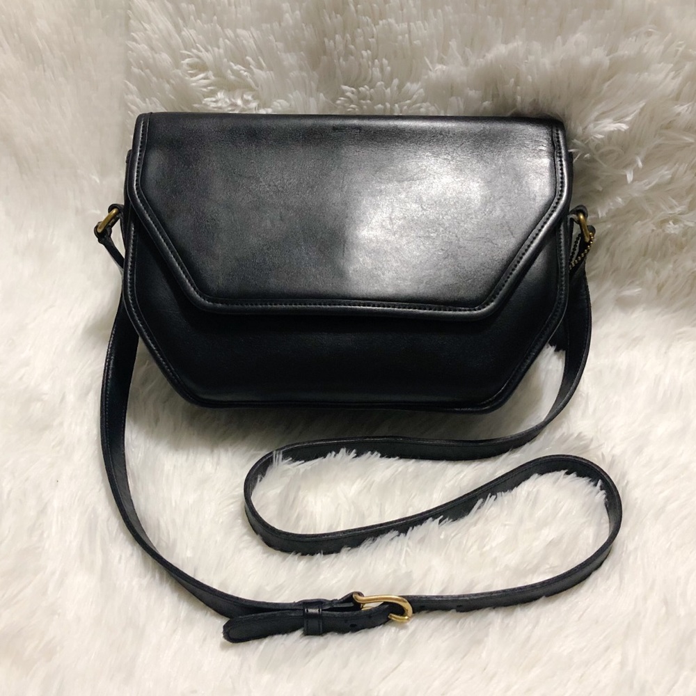 COACH Vintage Vista Leather Crossbody/Shoulder Bag